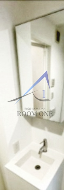 洗面設備　洗面台です。