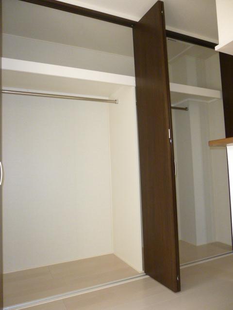 収納　大きなスペースがあり、収納には困りません