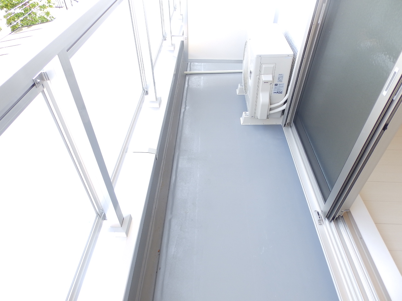 バルコニー　南向き