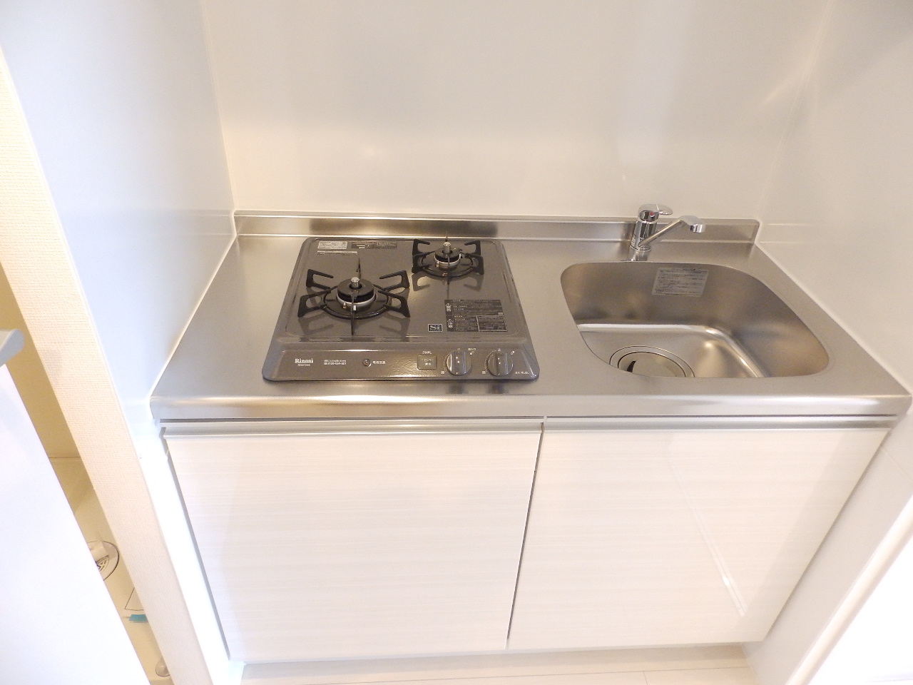 キッチン　2口コンロ