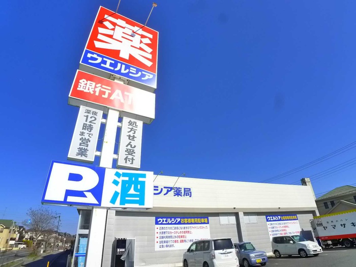 ドラックストア　ウェルシア（ドラッグストア）まで1020m