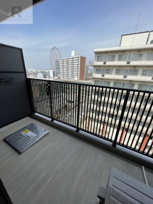 バルコニー　観覧車見えてます！