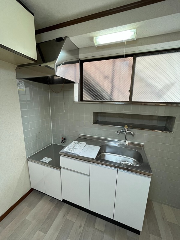 キッチン　2口コンロ設置可