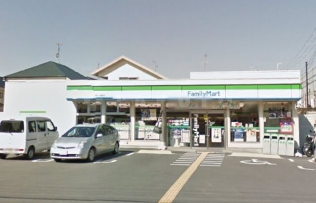 コンビニ　ファミリーマート豊中　上野西店（コンビニ）まで389m