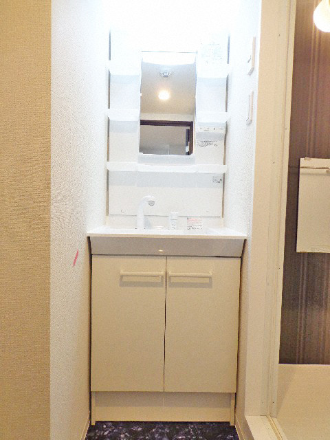 洗面設備　シャワードレッサー付きです！