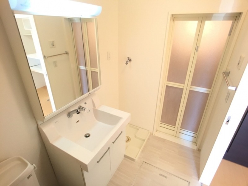 洗面設備　図面と現状に相違がある場合には現状を優先