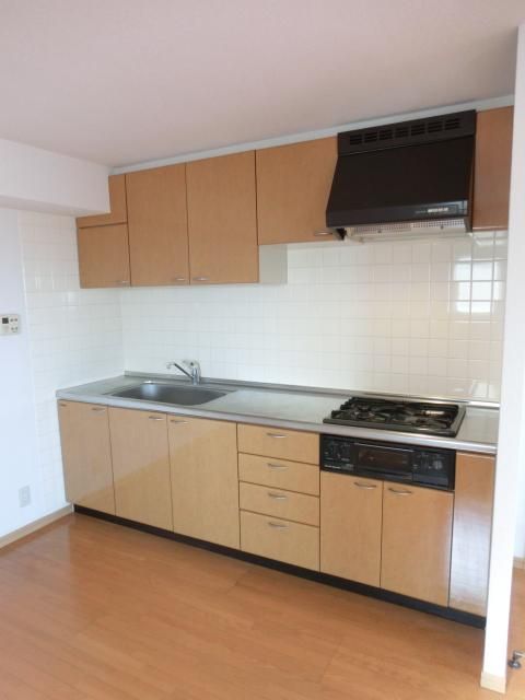 キッチン　グリル付・システムキッチン完備