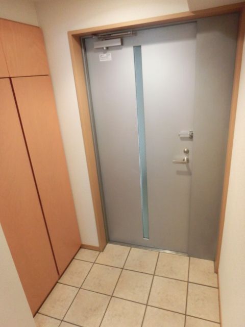 玄関　シューズボックス付き玄関です
