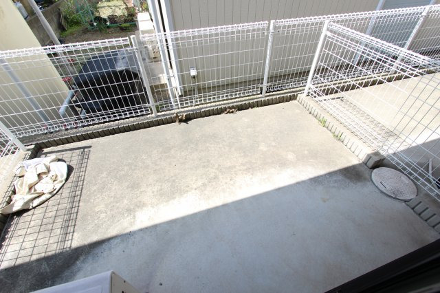 バルコニー　専用庭