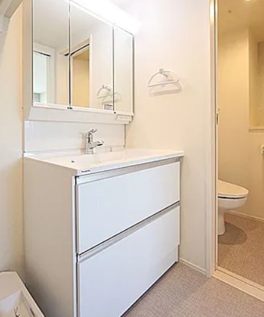 洗面設備　※参考写真です。現状優先となります。