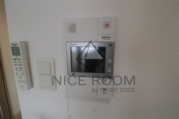 セキュリティ　マンションはりげん鳳　モニター付きインターホン