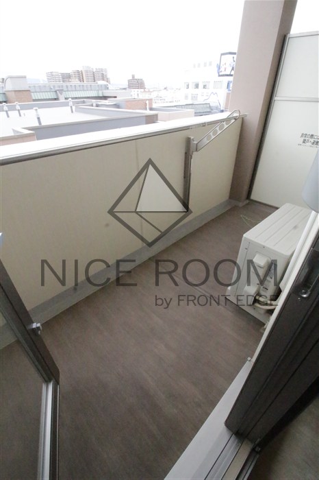 バルコニー　マンションはりげん鳳　バルコニー