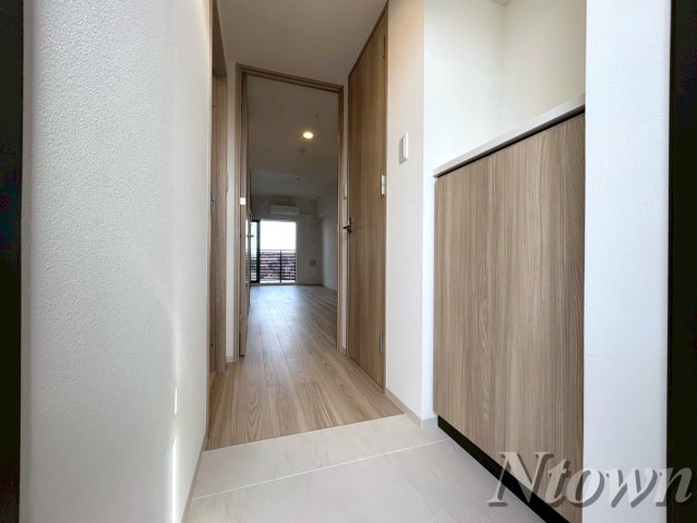 玄関　明るい玄関です