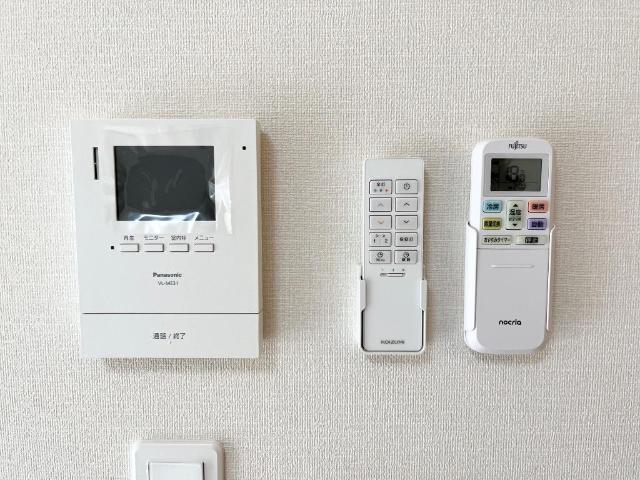 セキュリティ　カメラ付インターホン（イメージ）