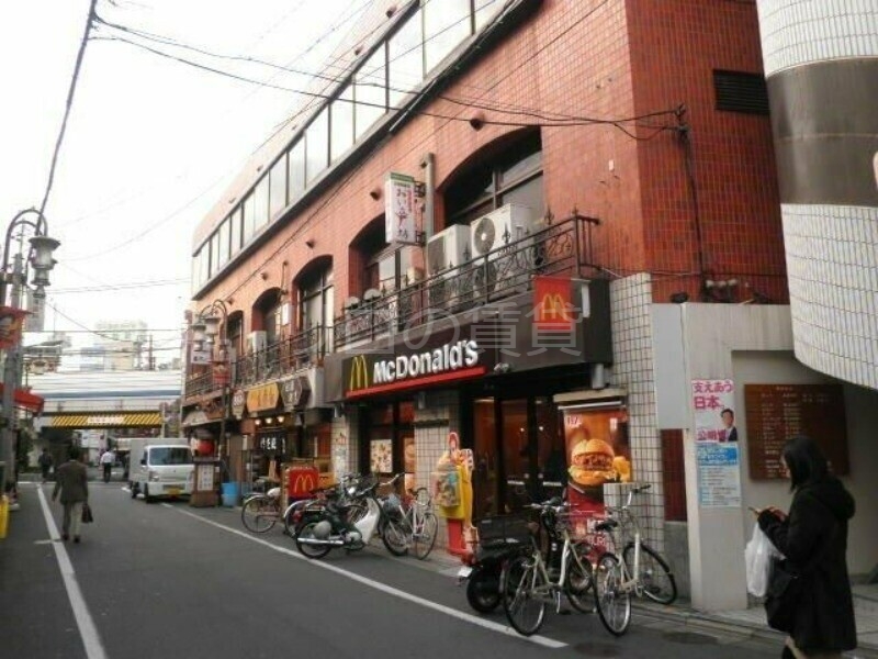 飲食店　マクドナルド　目黒不動前店（飲食店）まで422m