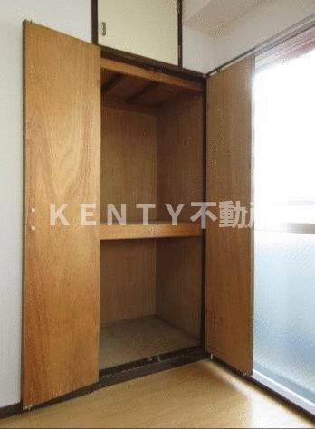 収納　大きなスペースがあり、収納には困りません