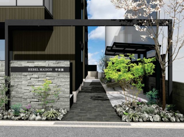 エントランス　完成パース