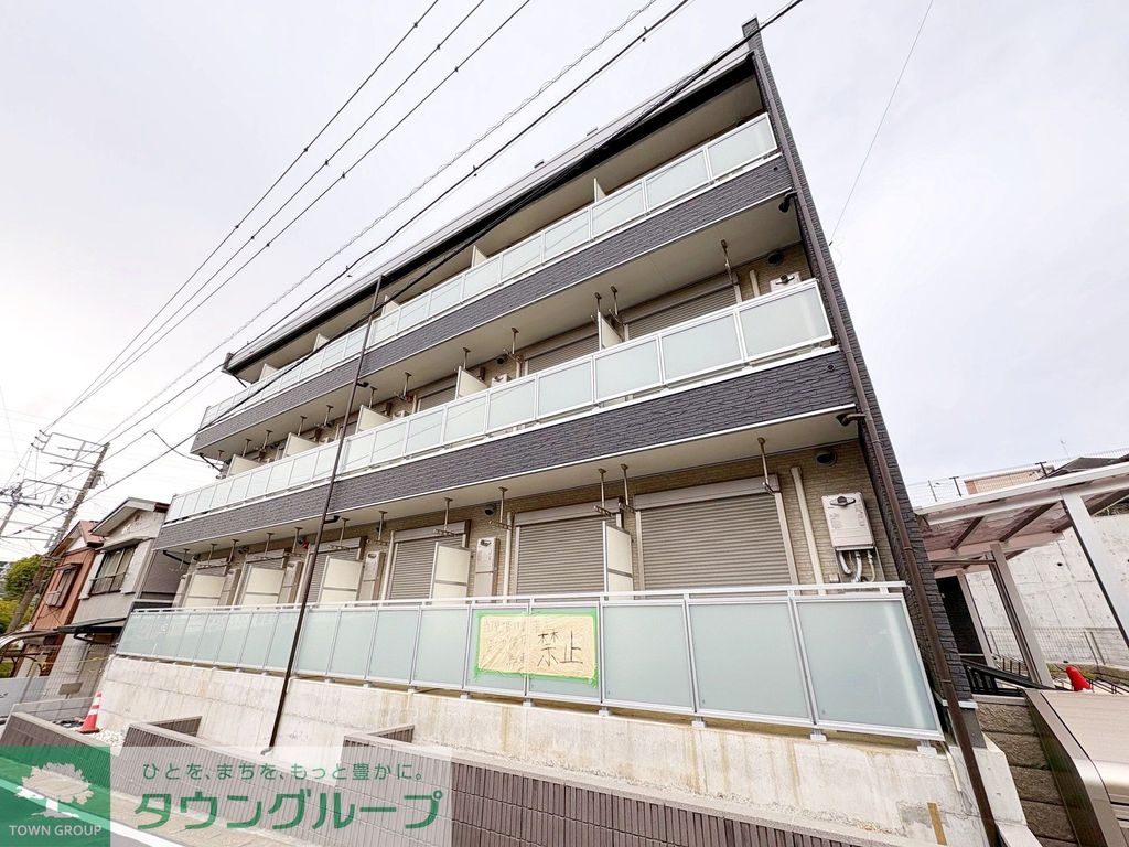 建物外観　建築中画像です