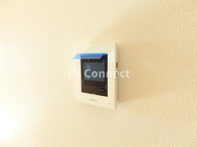 セキュリティ　突然の来客時もＴＶモニターホンでしっかり確認。