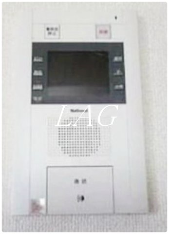 セキュリティ　モニター付きインターホンです。