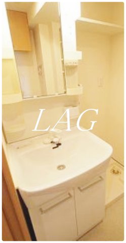 洗面設備　洗面台です。