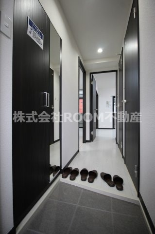 玄関　明るい玄関です