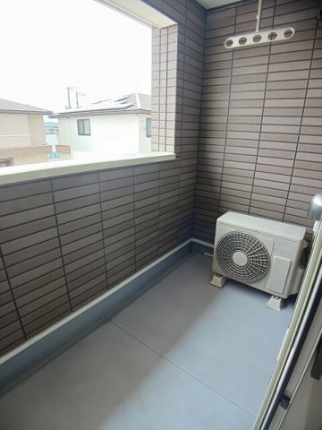 バルコニー　バルコニーがあります