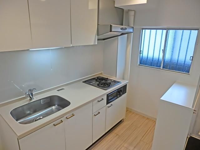 キッチン　★使いやすい２口ガスシステムキッチン★