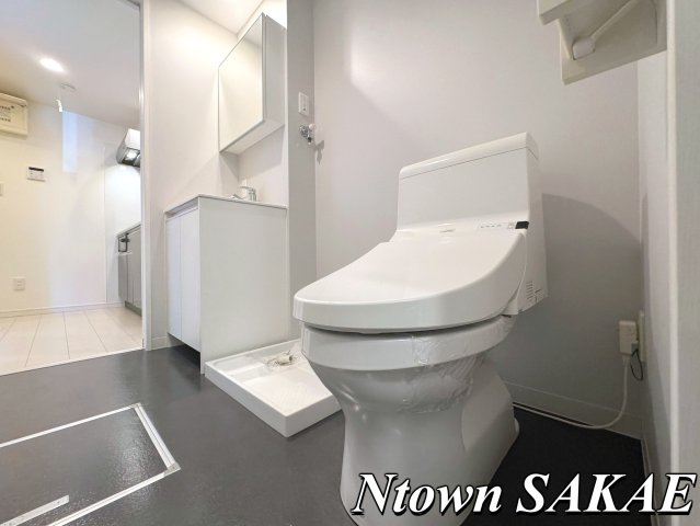 トイレ　ゆったりとした空間のトイレです