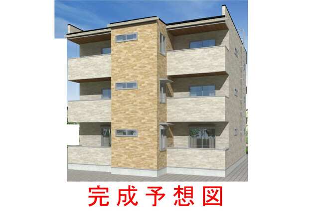 建物外観　完成予想パース