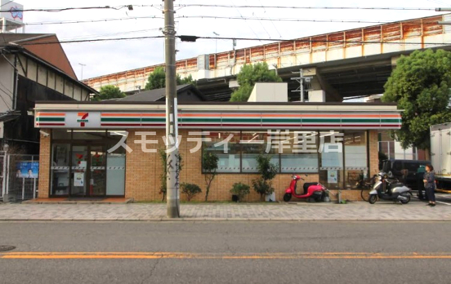 コンビニ　セブンイレブン 大阪松崎町4丁目店（コンビニ）まで203m