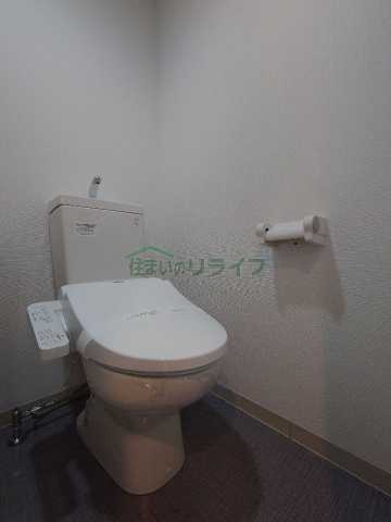 トイレ　※参考写真です。同じ間取りの別部屋になります。