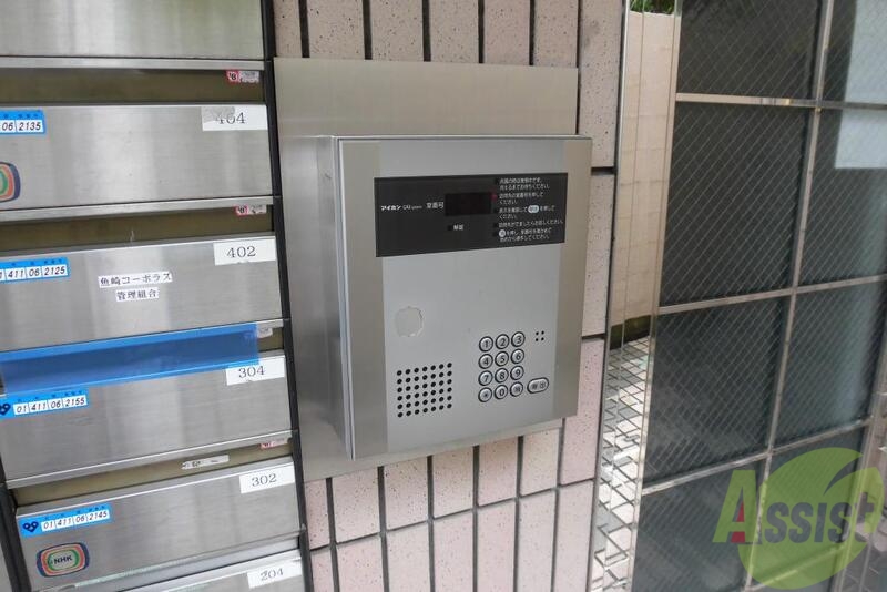 ロビー　オートロックで安心