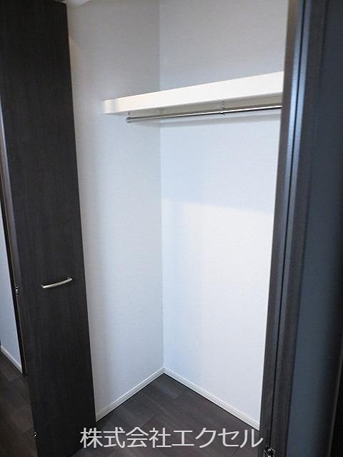 収納　ウォークインクローゼット完備。