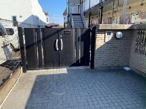 セキュリティ　オートロックゲート