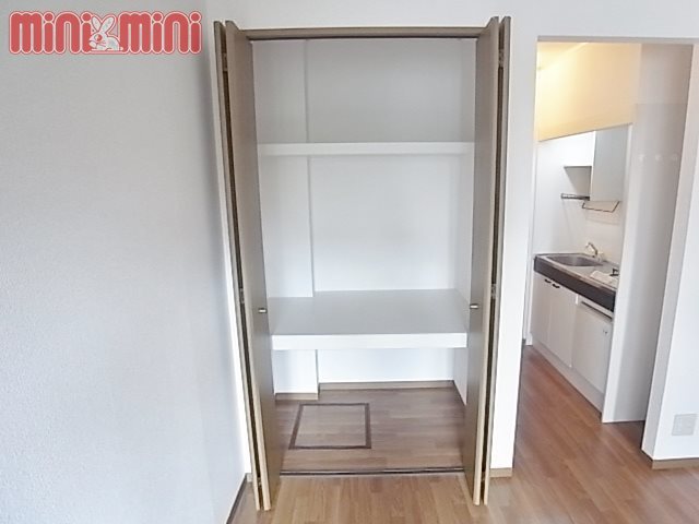 収納　奥行がありたくさん収納できます