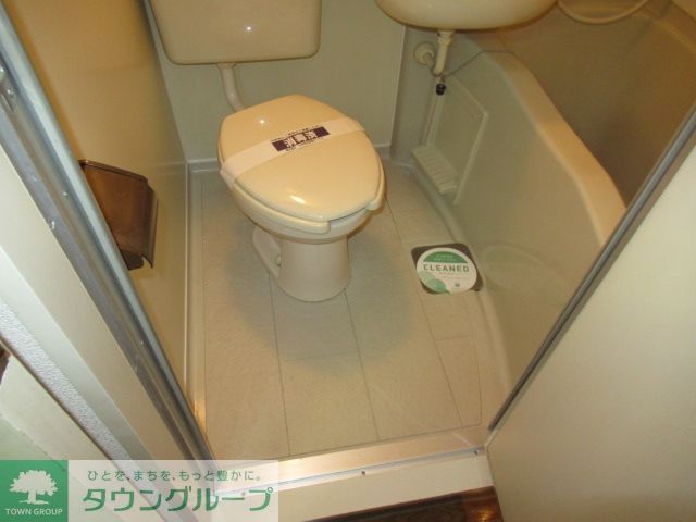 トイレ　室内洗濯機置場