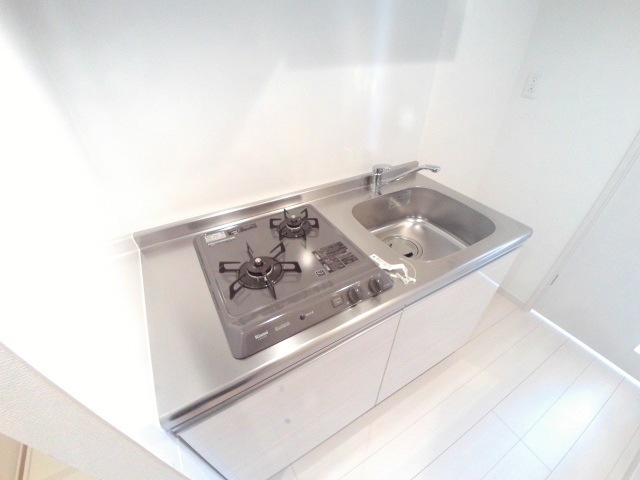 キッチン　2口ガスコンロ