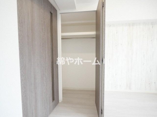 収納　大きなスペースがあり、収納には困りません