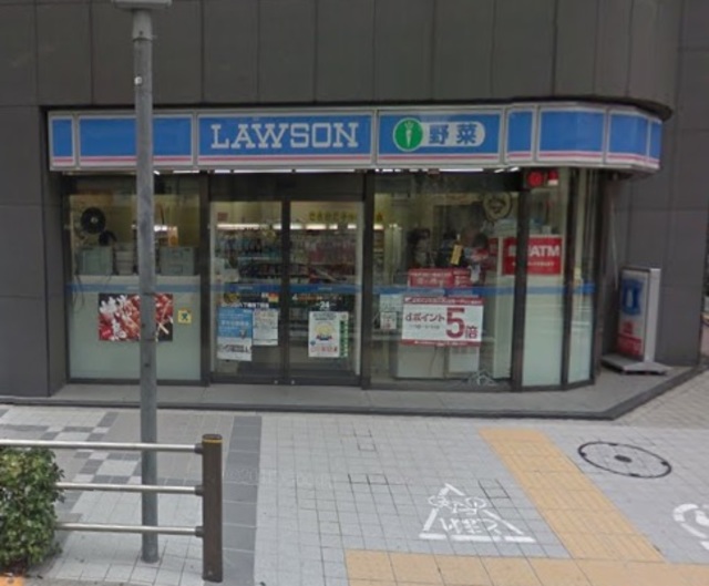 コンビニ　ローソン八丁堀四丁目店（コンビニ）まで384m