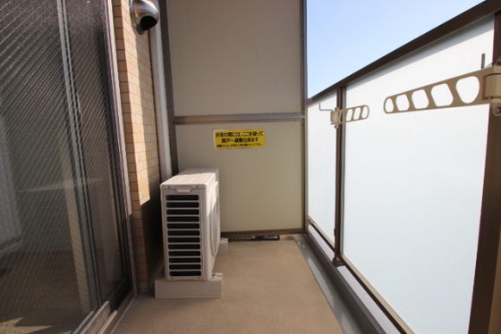 バルコニー　※別部屋の写真です