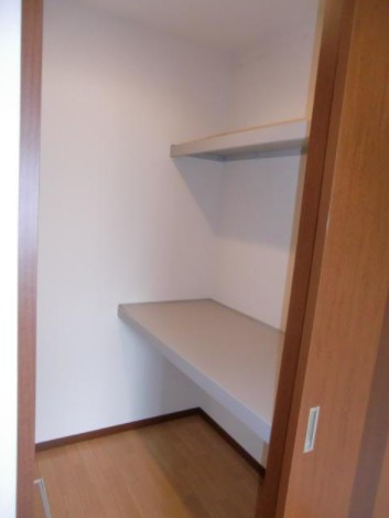 収納　十分な収納スペースがあります