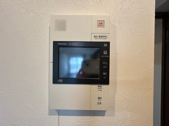 セキュリティ　※別部屋の写真です