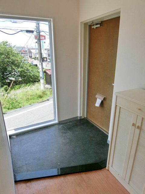 玄関　今日も一日頑張ろう！！