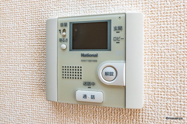 セキュリティ　オートロック付きTVインターホン