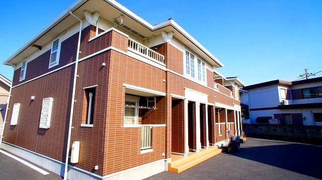 建物外観　一際目立つオシャレな外観！