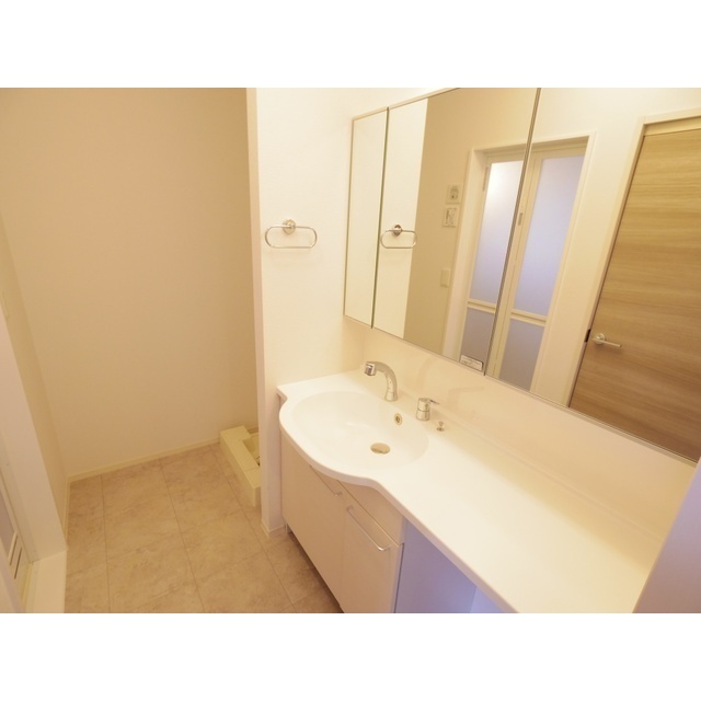 洗面設備　同タイプ部屋の画像です