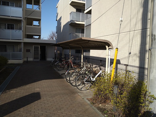 その他共有部分　駐輪場　原付＆自転車のみ駐輪可能