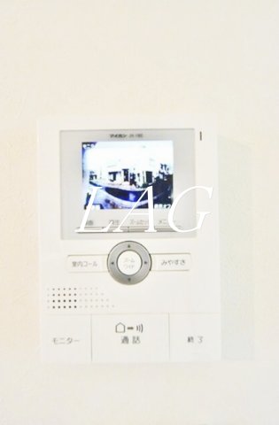 セキュリティ　モニター付きインターホンです。
