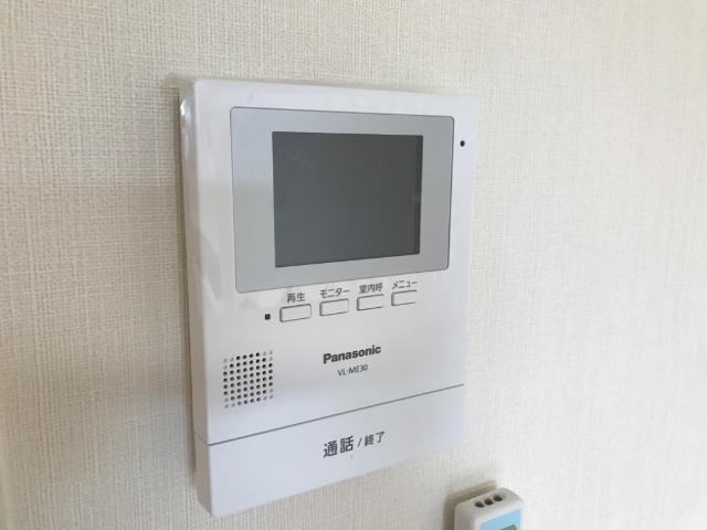セキュリティ　カメラ付インターホン（イメージ）